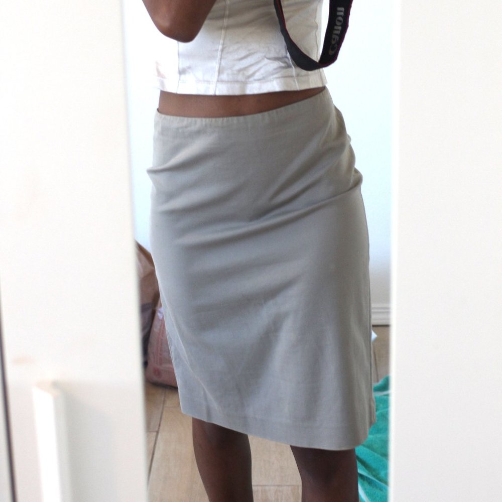 Women's Vintage Emporio Armani Pencil Skirt, small